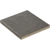 Terrassenplatte 'T-Court Noble' Beton basaltfarben 40 x 40 x 4 cm