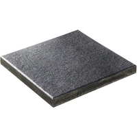 Diephaus Terrassenplatte 'T-Court Selection' Beton basaltfarben 40 x 40 x 4 cm