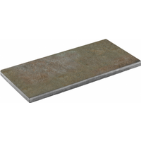 Diephaus Terrassenplatte 'T-Court Selection' Beton braun 80 x 40 x 4 cm