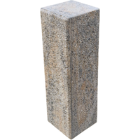 Diephaus Mauerstein 'T-Wall Shine Pico' muschelkalkfarben 10 x 10 x 40 cm