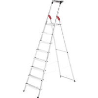 Hailo Stehleiter 'L60 StandardLine' 8 Stufen silbern 253 cm