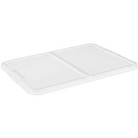 Keter Deckel Butterfly für 'R Box Oversize Unterbettbox' transparent