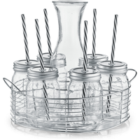 Zeller Zeller Glaskaraffe 32,5 x 27,7 x 28,5 cm
