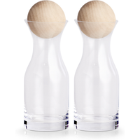 Zeller Zeller Glaskaraffen-Set Ø 6,5 x 18,5 cm