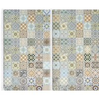 Zeller Zeller Schneidebrett 'Mosaik' mehrfarbig 52 x 0,8 x 30 cm