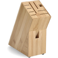 Zeller Zeller Messerblock naturfarben 22 x 22 x 9 cm