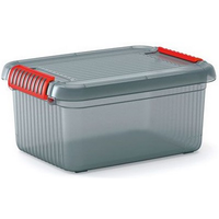 KIS Aufbewahrungsbox 'K Latch S' grau 18 x 29 x 39 cm 14 l