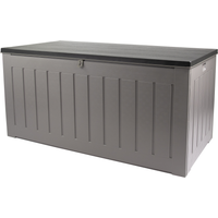 Kissenbox 'Molly XL' grau/schwarz 160 x 76 x 78 cm 830 Liter