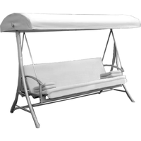 Hollywoodschaukel 'Sophia' 3-Sitzer grau 240 x 174 x 120 cm