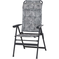 Siena Garden Campingsessel 'Natura' grau 67,5 x 61 x 121 cm