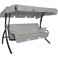 Angerer Freizeitmöbel Hollywoodschaukel 'Trend Fun' 3-Sitzer beige 210 x 160 x 145 cm