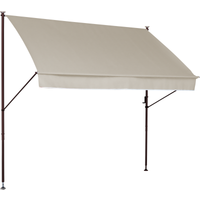 Angerer Freizeitmöbel Klemmmarkise 'Style' beige 300 x 150 cm