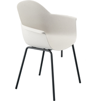 Gartenstuhlset 'Marietta' 4-teilig 56 x 84 x 56 cm weiß