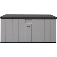 Lifetime Kissenbox Polyethylen grau 151 x 70 x 72 cm