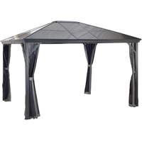 Sojag Pavillon 'Verona 10 x 14' anthrazit 298 x 423 x 261 cm