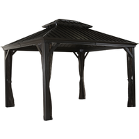 Sojag Sojag Pavillon 'Messina 10 x 12' anthrazit 298 x 363 x 291 cm