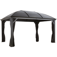 Sojag Pavillon 'Moreno 10 x 14' anthrazit 298 x 423 x 283 cm