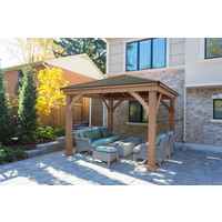 Westmann Pavillon 'Devon' naturfarben 366 x 366 x 320 cm