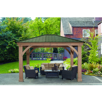 Westmann Westmann Pavillon 'Devon 12 x 14' Natur 365 x 427 x 317,5 cm