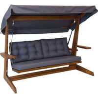 Westmann Hollywoodschaukel 'Viva' 3-Sitzer anthrazit 237 x 175 x 115 cm