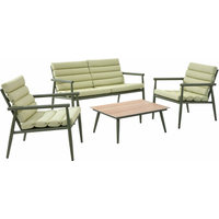 Gartenmöbel-Set 'Hella' grün 4-teilig