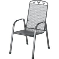 greemotion Greemotion Gartenstuhl 'Toulouse' stapelbar Stahl grau 56 x 98 x 69 cm