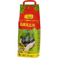 ProFagus Buchen-Grillholzkohlebriketts 'Grillis' 3 kg