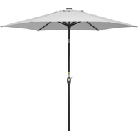 Schneider Marktschirm 'Bilbao' silbergrau Ø 220 cm