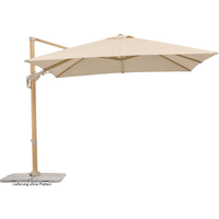 Schneider Ampelschirm 'Rhodos Twist Loft' natur Ø 300 cm