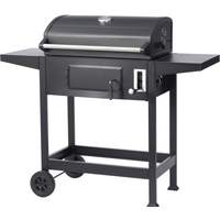 El Fuego Holzkohlegrill 'Ottawa S' schwarz 119,5 x 103 x 46 cm