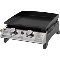 EL FUEGO El Fuego Plancha-Gasgrill 'Austin II' 2 Brenner