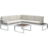 bellavista® Loungemöbelset 'Lima' Aluminium beige 5-teilig
