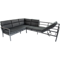 bellavista® Ecklounge 'Sorrent' anthrazit 5-teilig