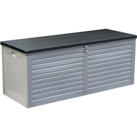 bellavista® Kissenbox 'Aik' grau 143,5 x 57,5 x 53,5 cm