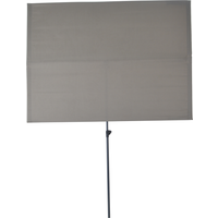 toom Balkonschirm 'Samos' taupe 130 x 180 cm