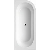 Ottofond Ottofond Badewanne 'Modena Corner' rechts 178 x 78 cm schwarz-weiß