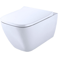 Geberit Geberit Wand-WC spülrandlos 'Smyle Square' inklusive WC-Sitz weiß