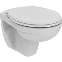 Ideal Standard Wand-WC spülrandlos 'Eurovit' inklusive WC-Sitz weiß