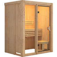 Karibu Systemsauna 'Solara 1' naturbelassen 155 x 122 x 198 cm
