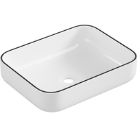 sanicomfort sanicomfort Waschtisch 'Herm' rechteckig weiß 52 x 52 x 15 cm