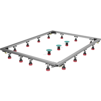 Breuer Einbaurahmen 'Lite Line' für Duschwanne 70 x 120 - 180 cm