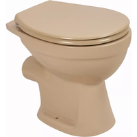 sanicomfort sanicomfort Stand-WC spülrandlos beige, ohne WC-Sitz