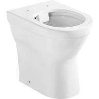 sanicomfort sanicomfort Stand-WC erhöht spülrandlos 'Cozy' weiß