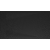 Breuer Duschwanne 'Lite Line/Quick72' Steinoptik anthrazit 90 x 160 cm