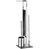 Wenko WC-Garnitur 'Rivalta' Edelstahl 18 x 70 x 23 cm