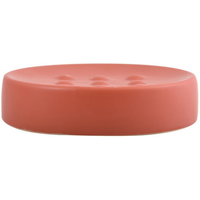 SPIRELLA Spirella Seifenschale 'Tube' Keramik terracotta Ø 11 x 2,6 cm
