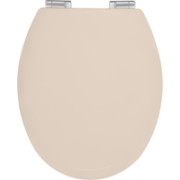 toom WC-Sitz 'Topeka' mit Absenkautomatik beige Holzkern