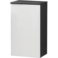 Fackelmann Fackelmann Hängeschrank 'Kara' anthrazit, weiß 40,5 x 70 x 32 cm rechts
