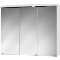 Jokey LED-Spiegelschrank 'Ancona' weiß Hochglanz 82,5 x 69,1 x 25 cm