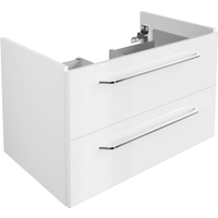 Fackelmann Waschbeckenunterschrank 'Milano' weiß 80 x 49,5 x 48 cm